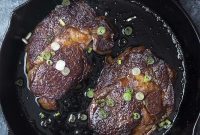 Pan-Seared Steak with Creamy Horseradish Sauce