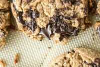 Almond, Rye & Chocolate Chunk Cookies (Egg-Free)