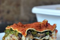 Creamy Vegan Mushroom Lasagna Recipe for Dinner Tonight