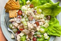 Waldorf Chicken Salad with California Grapes: Classic Recipe