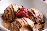 Homemade Creamy Chocolate Ice Cream Recipe