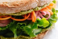 Green Goddess Hummus Sandwich Recipe for Vibrant Lunch Ideas