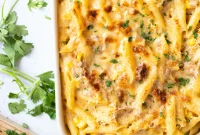 Creamy Tuna and Sweetcorn Pasta Bake Recipe