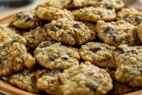 Chocolate Chip Banana Oat Oatmeal Cookies Recipe
