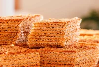 Dulce de Leche Caramel Waffle Cake Recipe for Decadent Brunch