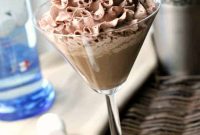 Mississippi Mudtini: Chocolate Martini with Marshmallow Vodka