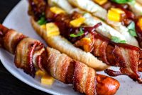 Crispy Bacon-Wrapped Hot Dogs: Air Fryer, Oven & Grill Methods