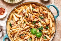 Marry Me Chicken Pasta Recipe — Creamy Tomato Garlic Pasta with Chicken