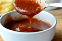 4-Ingredient Peach BBQ Sauce Recipe for Grilling