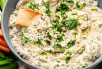 Smoky Roasted Eggplant Dip Recipe for Parties and Dips