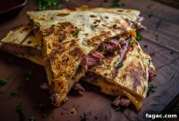 Smoked Corned Beef Quesadillas Recipe: Crispy Melted Cheese Wraps