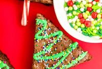 Chocolate Brownie Christmas Tree Desserts: Festive Holiday Recipe