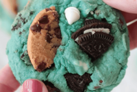 Blue Cookie Monster Cookies Recipe with Video Tutorial