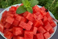How to Cut a Watermelon: With the Rind and Without It