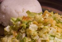Namibian Pap with Fried Cabbage: Traditional Maize Meal Recipe