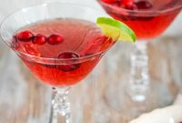 Sparkling Cranberry Moscato Wine Punch Recipe for Holidays