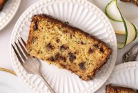 Moist Zucchini Cake with Silky Chocolate Glaze