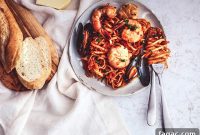 Spicy One-Pot Seafood Pasta in Arrabbiata Sauce