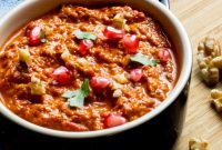 Quick Muhammara Recipe: Spicy Roasted Red Pepper Dip in 15 Minutes