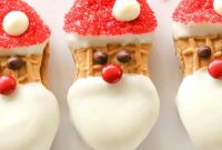 Santa Claus Sugar Cookies with Festive Decorating Tips