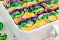 King Cake Cinnamon Roll Recipe: Sweet New Orleans Breakfast