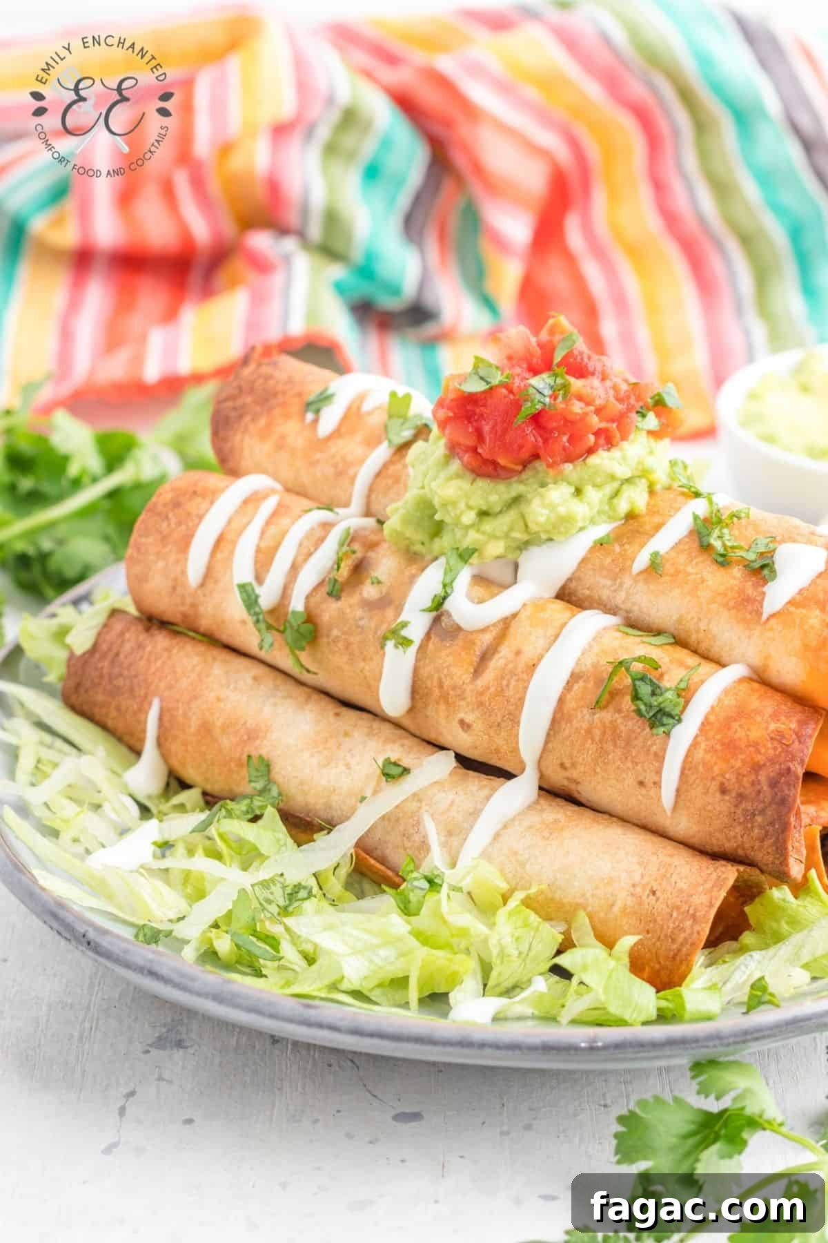 Air Fried Taquitos
