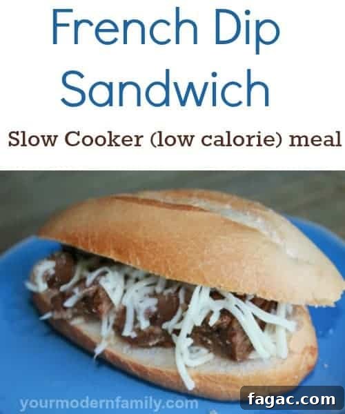 5 Ways to Make Life as a Work-at-Home Mom More Manageable 3 https://www.yourmodernfamily.com/french-dip-sandwiches-crock-pot/
