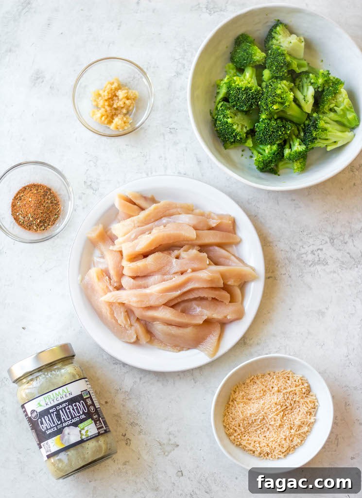 cajun-chicken-alfredo-broccoli-skillet
