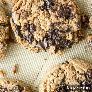 Naturally sweetened, vegan rye flour cookies with almond butter