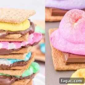 Peeps s'mores sandwich
