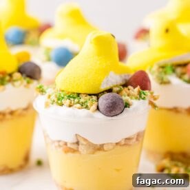 Peeps pudding cups