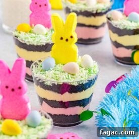 Easter dirt cups