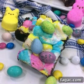 Peep Brownies