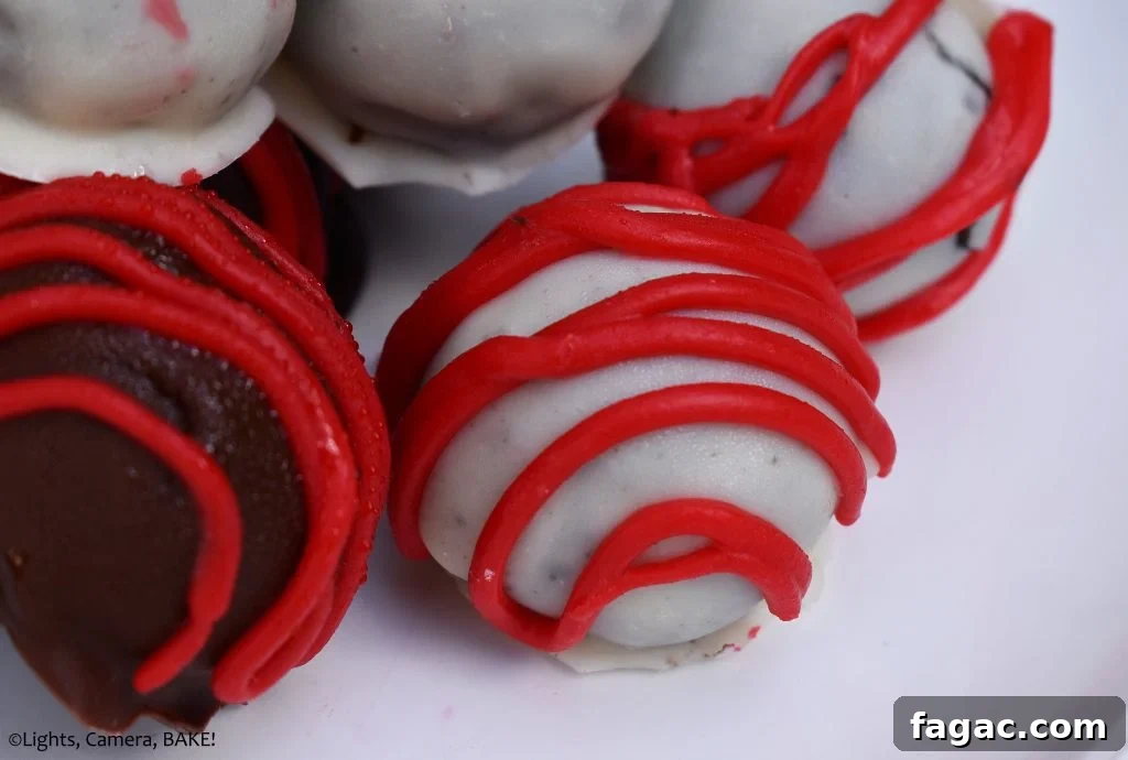Mint Oreo Truffles Recipe: No-Bake Mint Chocolate Truffle Bites 2 White chocolate covered mint Oreo truffle.