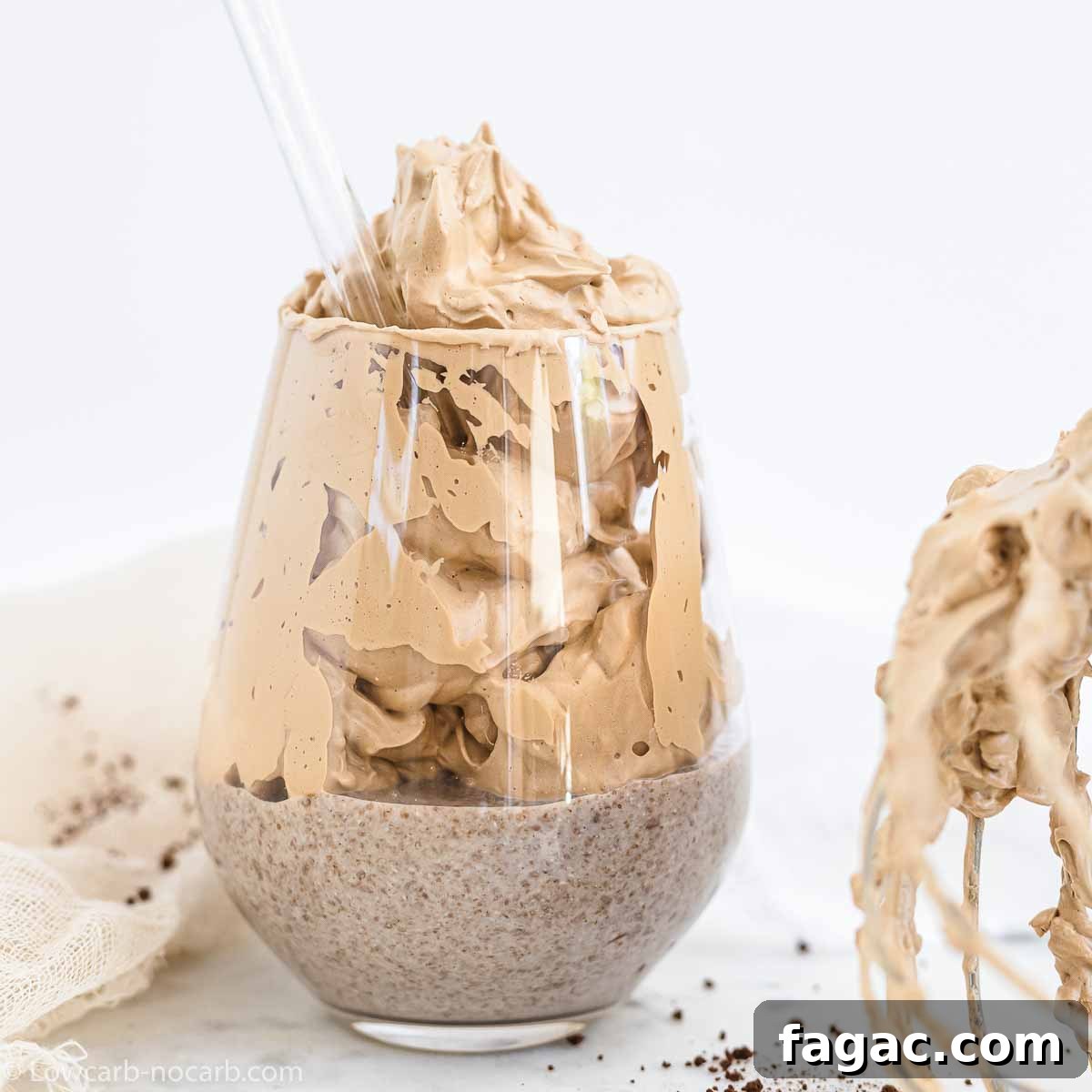 Image for Dalgona Coffee Keto Chia Pudding
