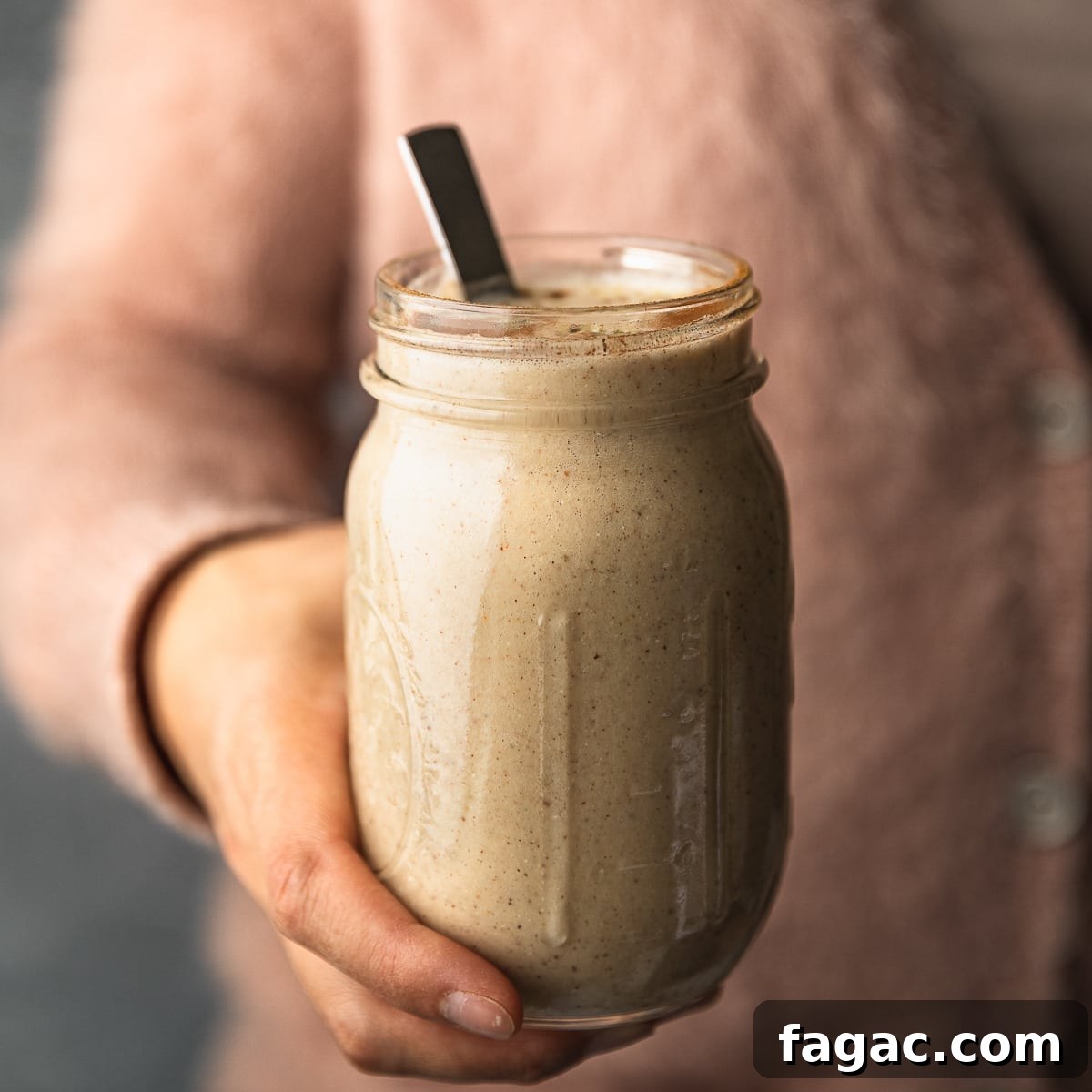 Image for Banana Almond Milk Smoothie (Low-Carb, Dairy-Free)