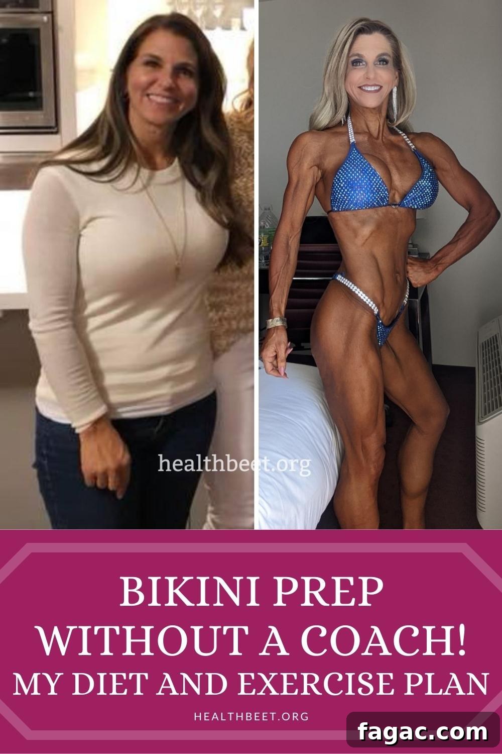 Bikini Competition Diet and 12-Week Workout Plan 8 bikini prep without a coach- my diet and exercise plan