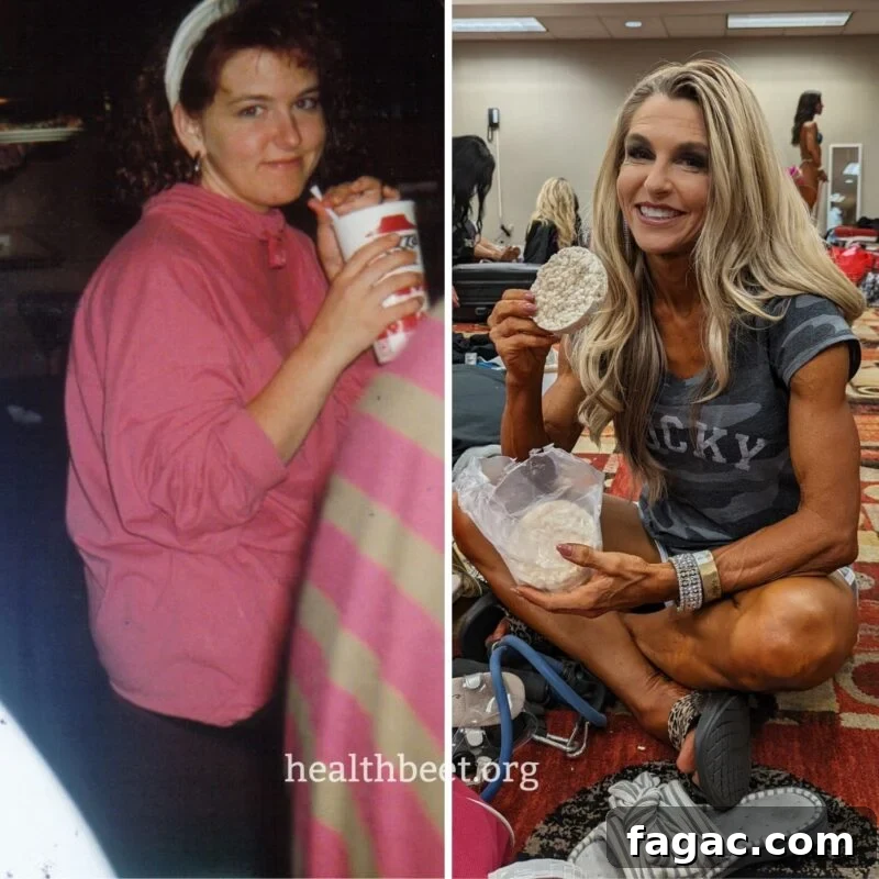 Bikini Competition Diet and 12-Week Workout Plan 6 backstage eating rice cakes