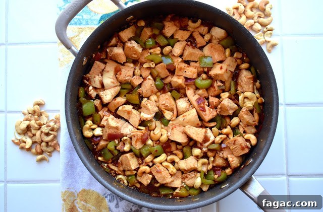 Cashew Chicken with Asian Glaze — Quick Weeknight Recipe 2 Asian Cashew Chicken