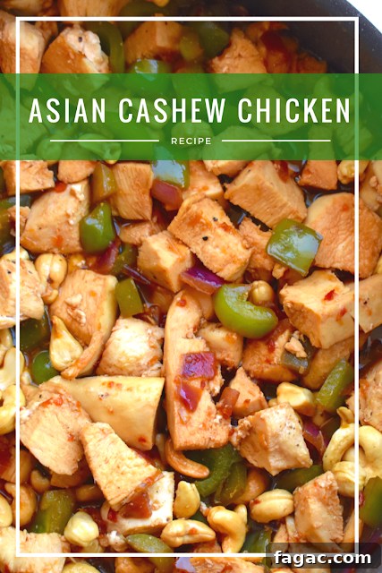 Cashew Chicken with Asian Glaze — Quick Weeknight Recipe 7 Cashew chicken served with rice