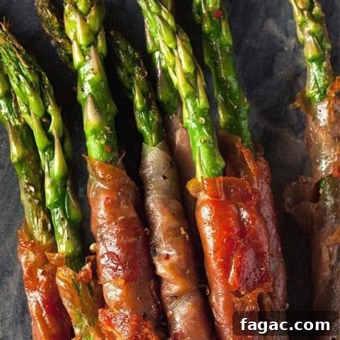prosciutto wrapped asparagus