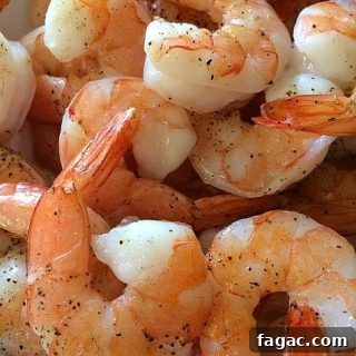 Oven roasted shrimp