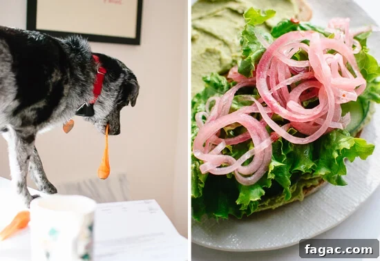 Green Goddess Hummus Sandwich Recipe for Vibrant Lunch Ideas 6 pickled red onions