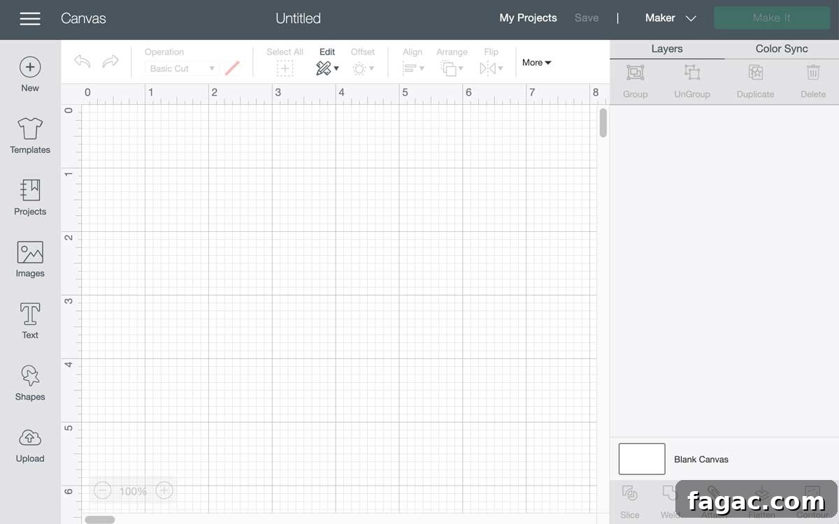 Cricut Design Space: Beginner’s Guide to Getting Started 5 Canvas in design space