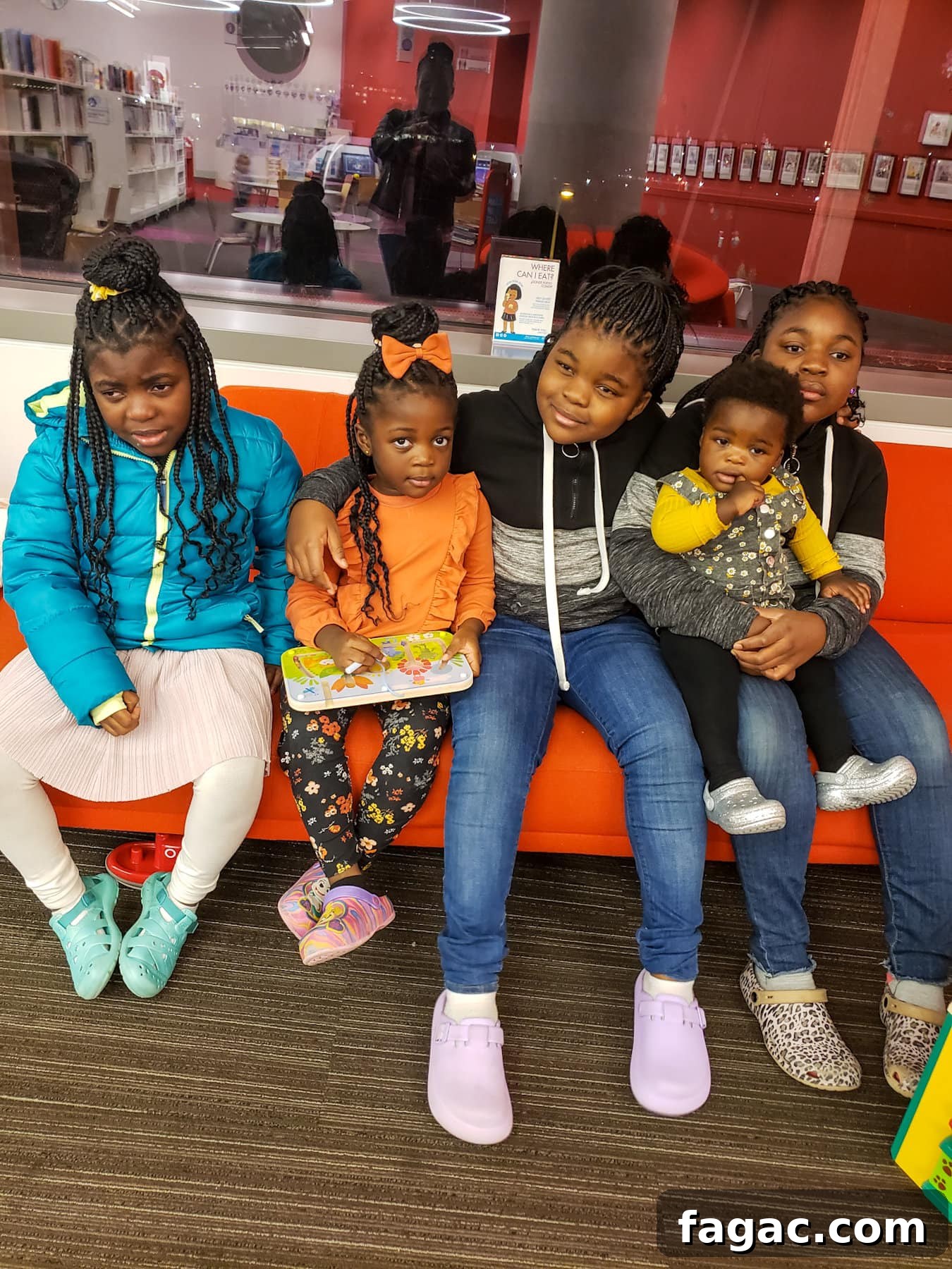 Family Weekend Guide: Top Things to Do in Austin, Texas 2 Picture of my girls at Austin Central Library.