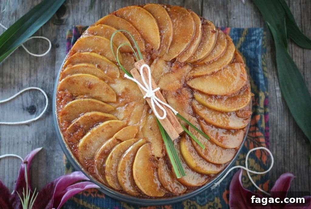 PaleOMG Cardamom Caramel Pear Upside Down Cake
