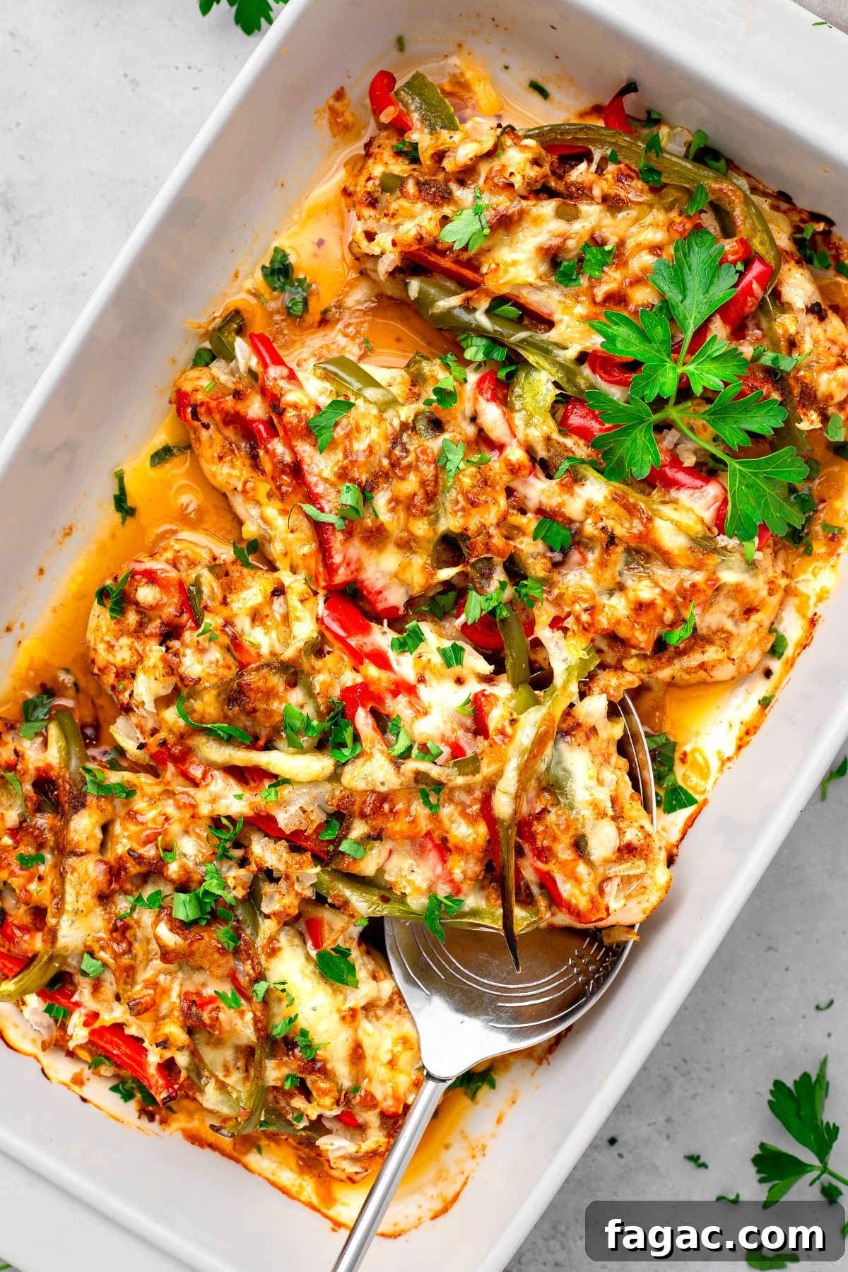 27 Simple High-Protein Christmas Recipes for Busy Cooks 11 Fajita Chicken Casserole