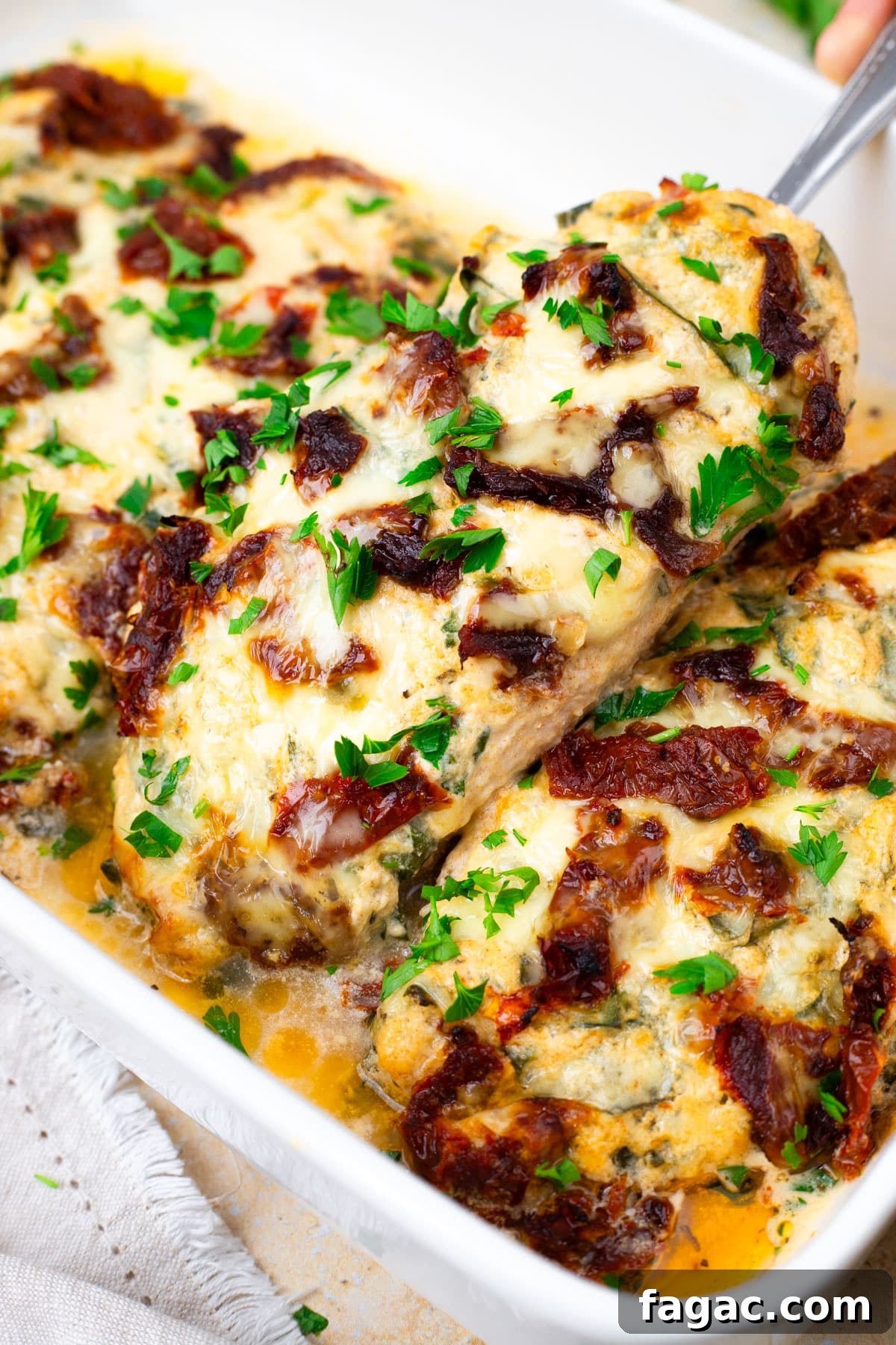 27 Simple High-Protein Christmas Recipes for Busy Cooks 16 baked tuscan chicken