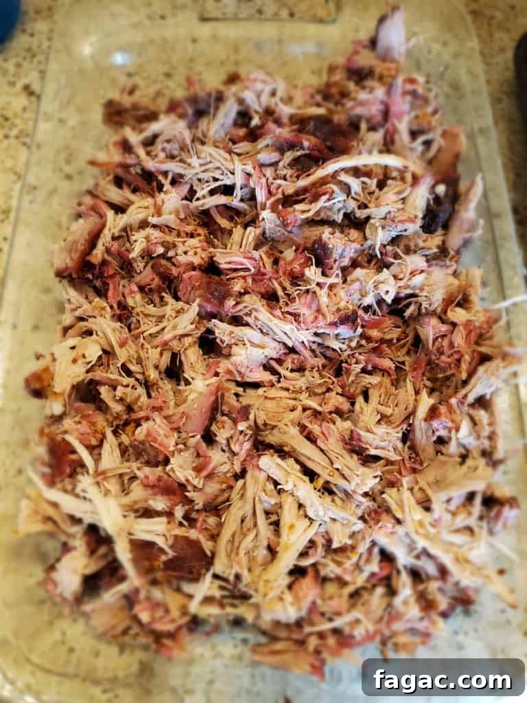 Smoked Boston Butt Recipe for Tender, Flavorful Pulled Pork 6 Plated Pulled Pork