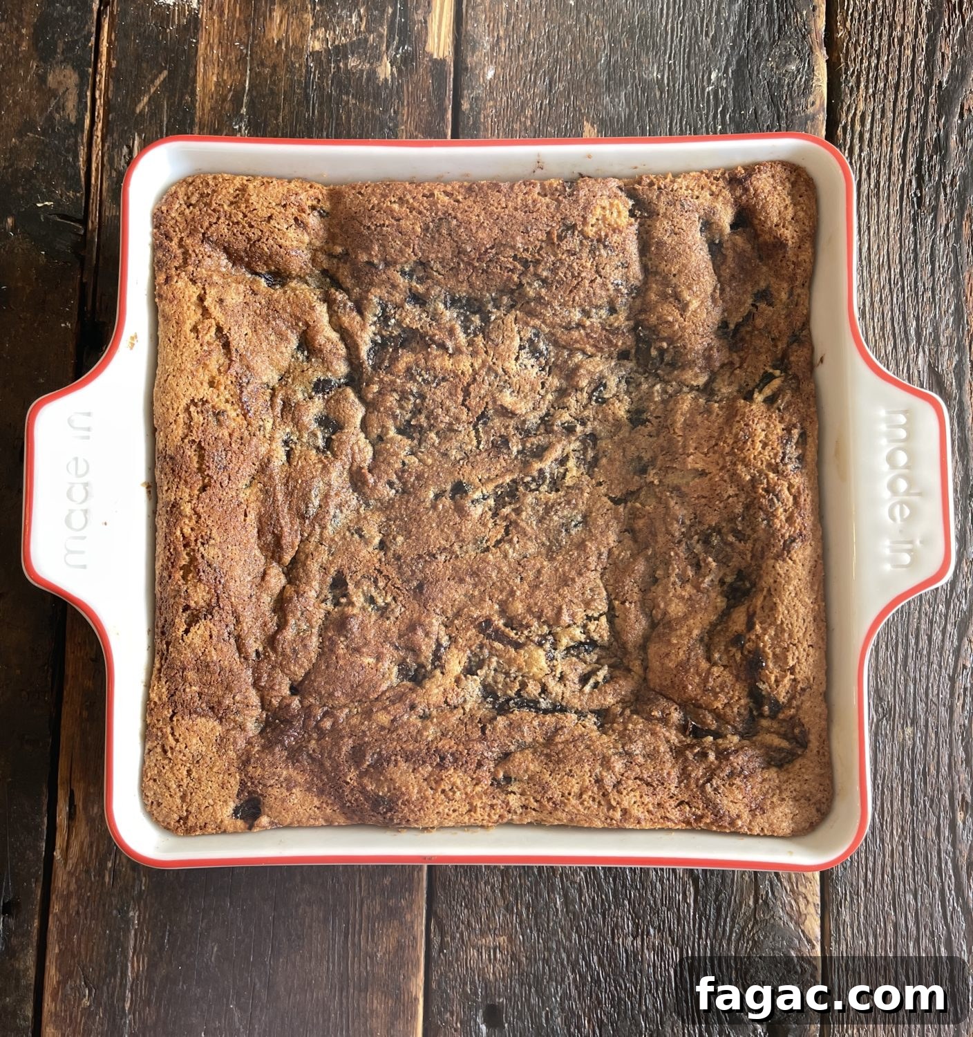 Gluten-Free Blondies Made with a Surprising Ingredient 2 prune blondie final product